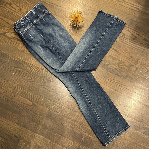 Free People CRVY Nix Corset Jeans Size 29 - Picture 7 of 7